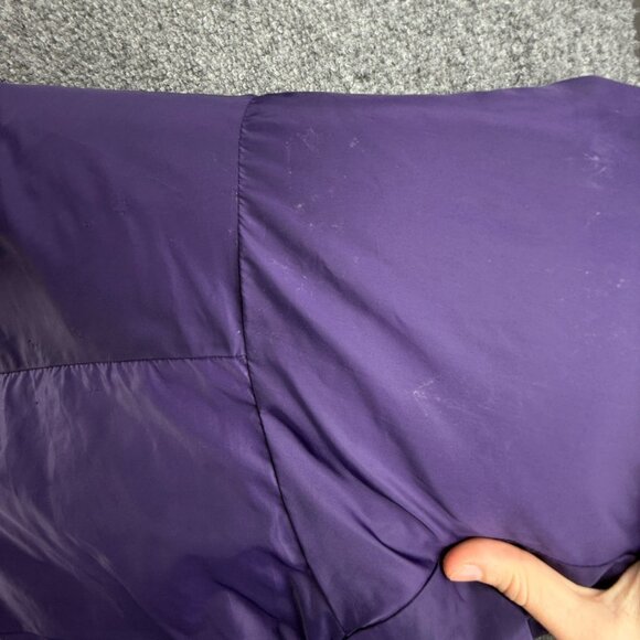 VTG Columbia Down Jacket Men Purple Red Reversible XL Insulated Pockets Outdoor - Picture 7 of 16